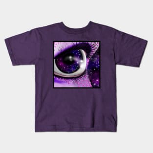 Galaxy Alien Eye Kids T-Shirt